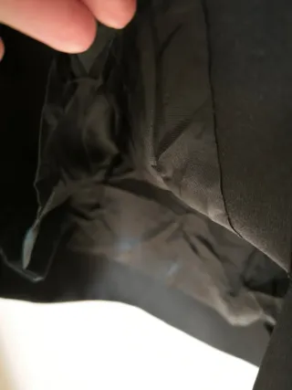 Fato Saia e Casaco Preto