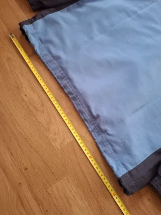 Chaqueta Cortavientos Adidas Vintage Azul - Talla