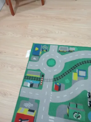 Alfombra infantil de coches