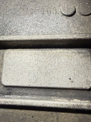 Caja de cambio DSG 6 marchas Touran 2007