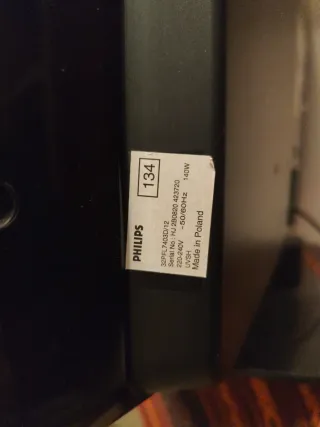 Televisor Philips antiguo