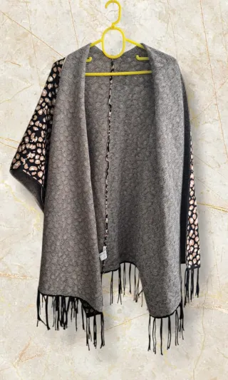 Poncho, capa, manta, estampado