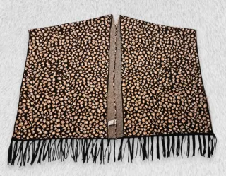 Poncho, capa, manta, estampado