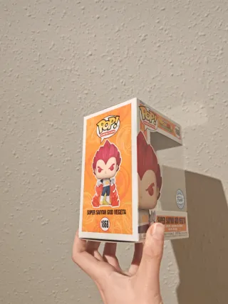 Funko Pop 1868 Super Saiyan God Vegeta
