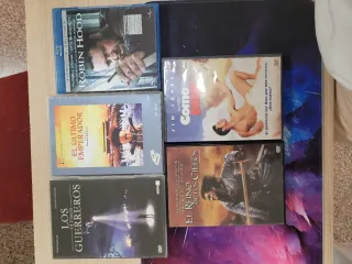 Lote 4 Películas Blu-ray y DVD