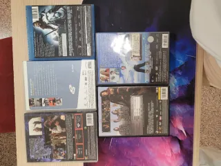 Lote 4 Películas Blu-ray y DVD