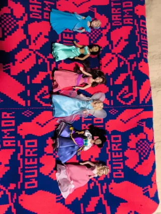 6 Muñecas Disney Porcelana