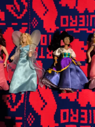 6 Muñecas Disney Porcelana