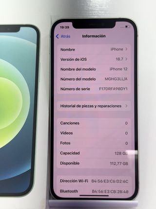 iPhone 12 128GB Verde usato con fattura garantita