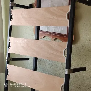 Somier de láminas madera de 90_190 ( 6 ) patas