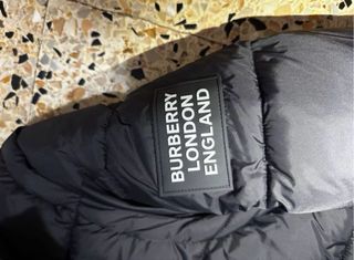 Chaqueta Burberry Negra Puffer