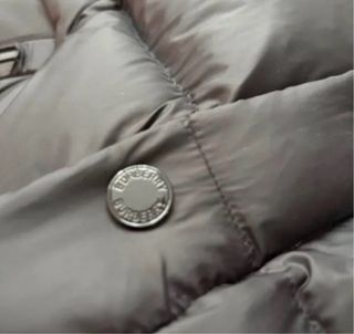 Chaqueta Burberry Negra Puffer