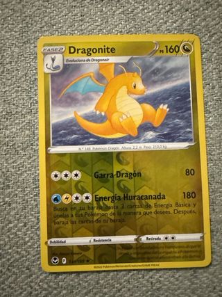 Carta Pokémon Dragonite FASE 2 PS 160