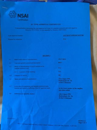 Escape SRS R60 Civic EP Homologado