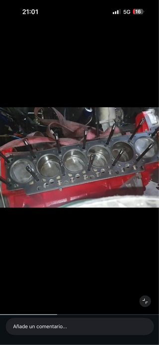 Motor BMW M30B35 Turbo Proyecto