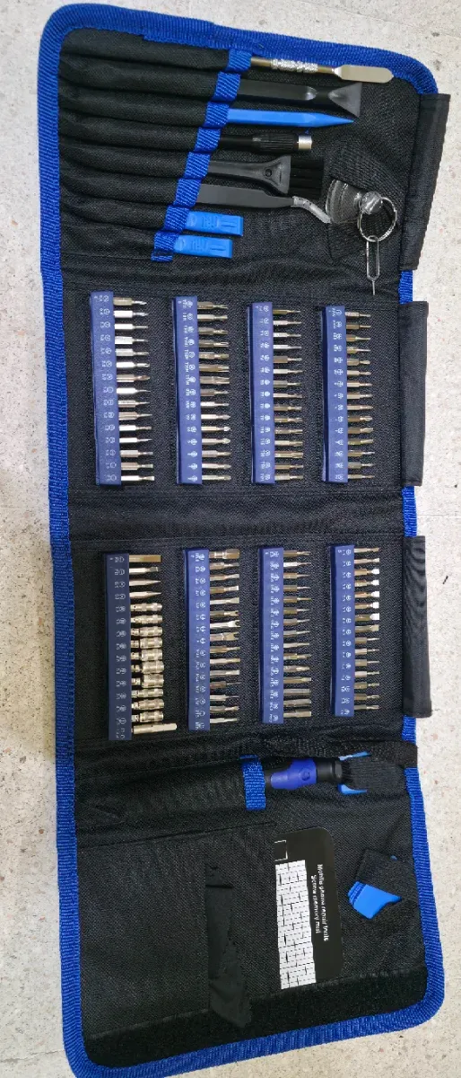 Juego Destornilladores Precisión 142 Piezas. Cromo