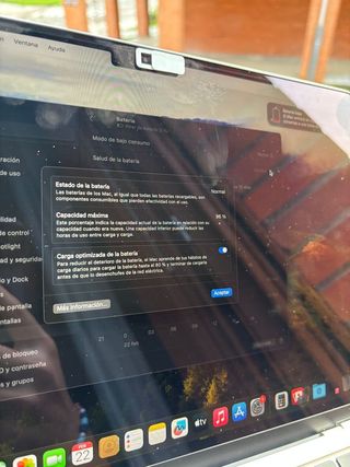 MacBook Air M2 - 96% di salute batteria