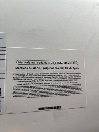 MacBook Air M2 - 96% di salute batteria