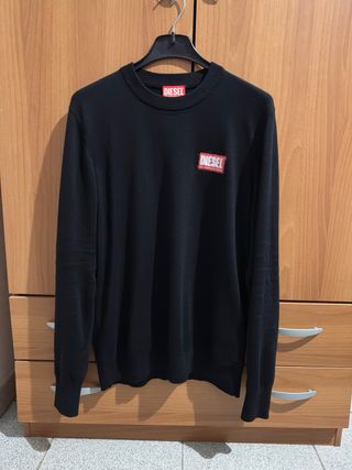 Maglione Diesel Uomo Nero Taglia S