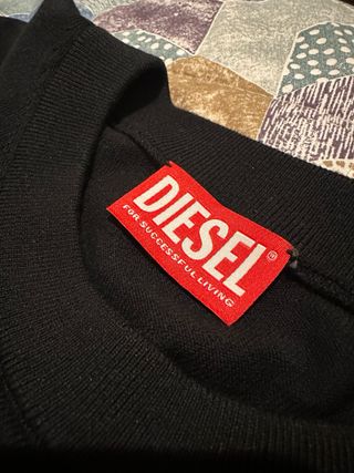 Maglione Diesel Uomo Nero Taglia S
