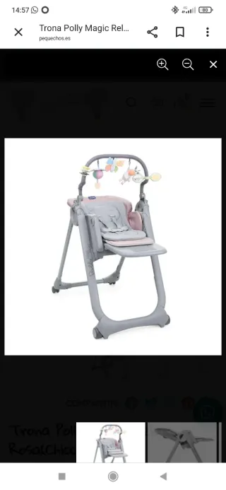 Trona Chicco Polly Magic Relax