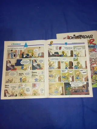 Lote comics El Tebeo: Mortadelo, Cédric, Cecilia