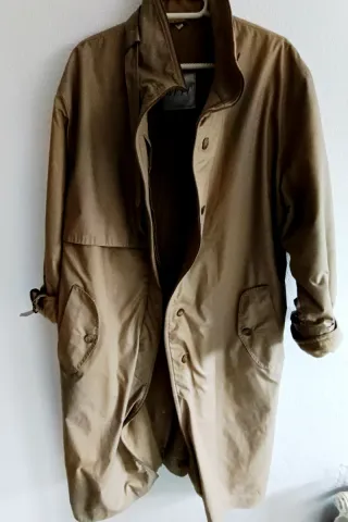 Gabardina vintage XL
