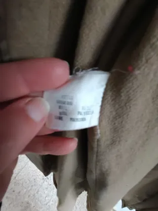 Gabardina vintage XL