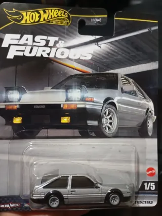 Hotwheels Premium Fast & Furious Toyota AE86