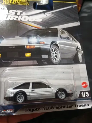 Hotwheels Premium Fast & Furious Toyota AE86