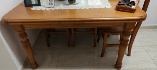 Mesa Comedor Pino Extensible 1.40x0.90