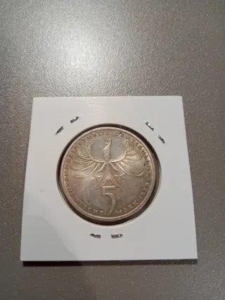 Moneda 5 Marcos Alemania 1978F
