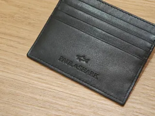 PAUL & SHARK - Tarjetero de Piel - Nuevo