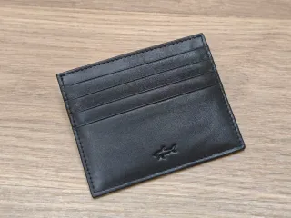 PAUL & SHARK - Tarjetero de Piel - Nuevo