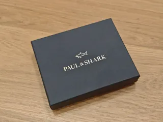 PAUL & SHARK - Tarjetero de Piel - Nuevo