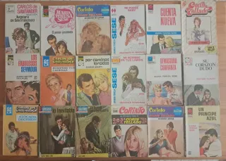 Lote de 18 novelas románticas