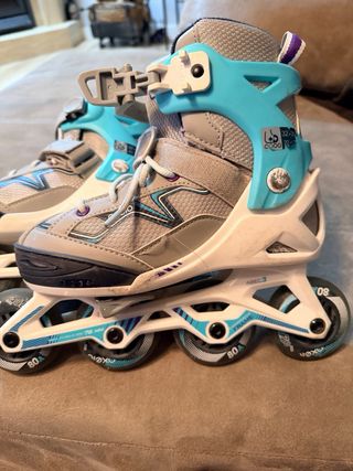 Patines en línea para niña Oxelo 32-35