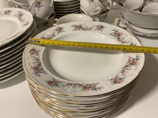 Vajilla Bohemia Carlsbad Porcelana