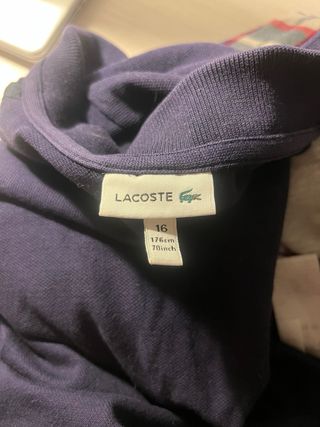 Polo Lacoste Azul Marino