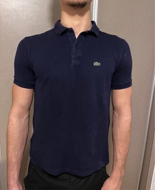 Polo Lacoste Azul Marino