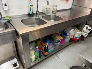 Se vende fregadero industrial
