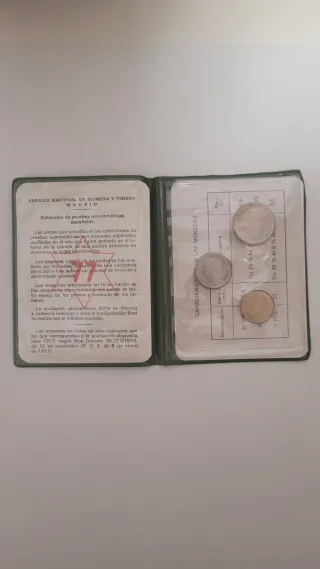 Pruebas Numismáticas Fábrica Nacional de Moneda