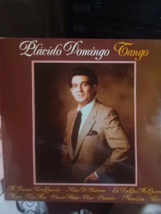 Vinilo Placido Domingo Tango