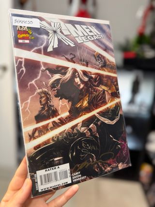 comic firmado cover lee bermejo x-men legacy #220