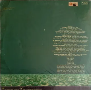 Vinilo Mike Oldfield Crises 1983