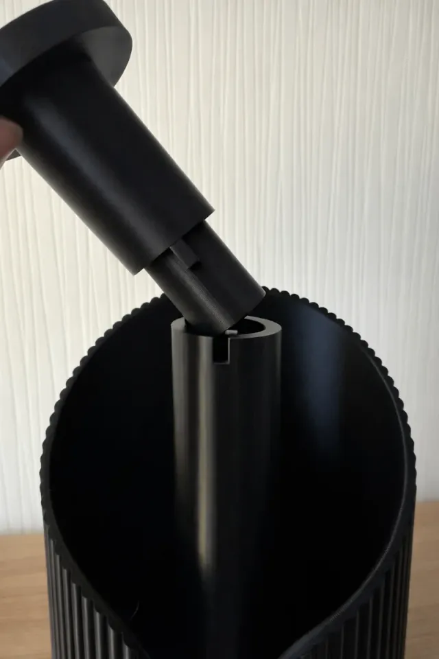 Portarrollos Cocina Negro