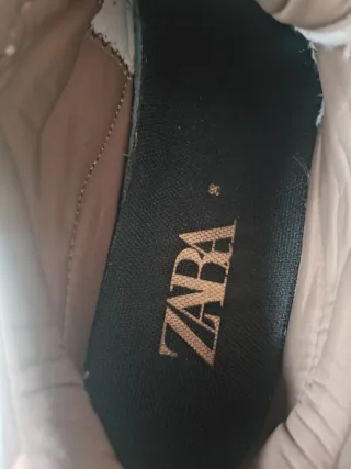 Zapatillas Zara Beige y Marrón