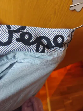 Camisa Pepe Jeans manga corta azul Talla L