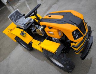 Mini tractor T20 4x4 articulado + rotavator kubota