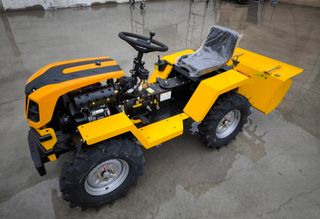 Mini tractor T20 4x4 articulado + rotavator kubota